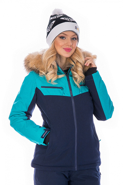 Женская горнолыжная Куртка High Experience Бирюзовый, 6980289