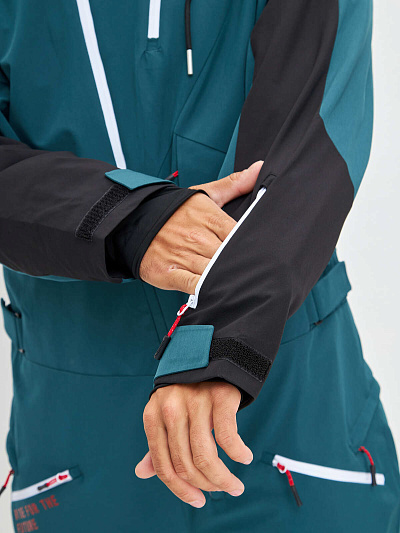 Комбинезон WHS Темно-зеленый, 8783492