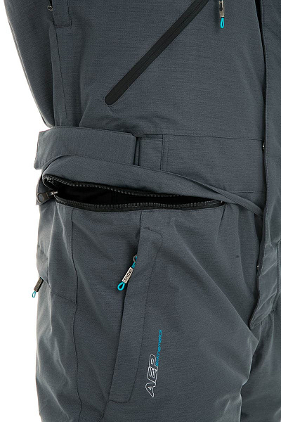 Мужской горнолыжный Комбинезон Snow Headquarter Серый, 83817