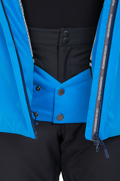 Мужская горнолыжная Куртка Running River Голубой, 827879