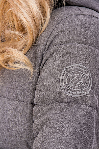 Женская зимняя Парка WHS Серый, 8783138