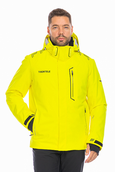 Мужская горнолыжная Куртка WHS Желтый, 8783335