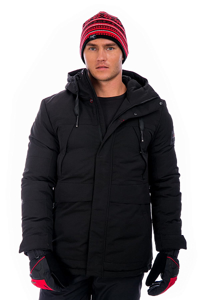 Мужская зимняя Парка WHS Черный, 8783133