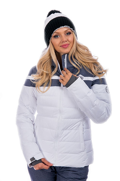 Женский горнолыжный Пуховик High Experience Белый, 6980201