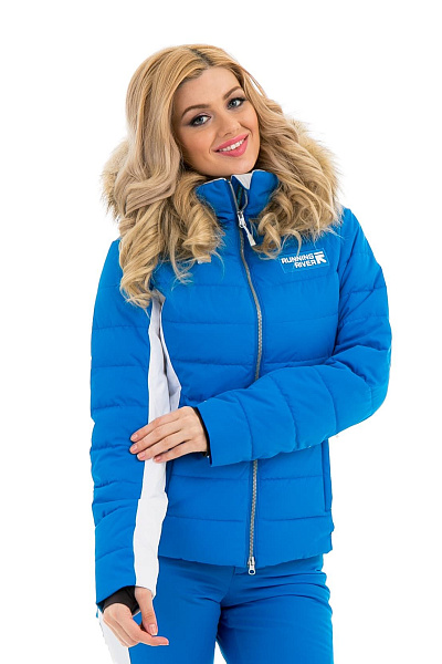 Женская горнолыжная Куртка Running River Голубой, 827813