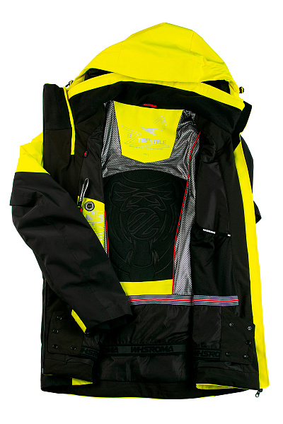 Мужская горнолыжная Куртка WHS Желтый, 8783360