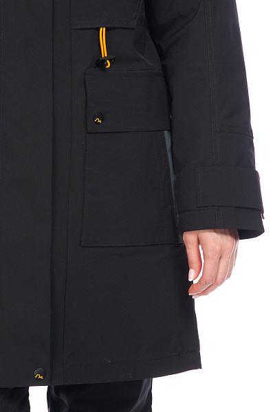 Женская зимняя Парка WHS Черный, 8783339