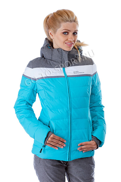Женская горнолыжная Куртка High Experience Голубой, 698041