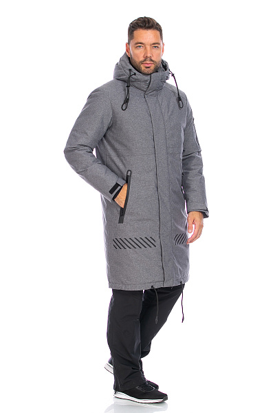 Мужской зимний Костюм Lafor Серый, 767067K1