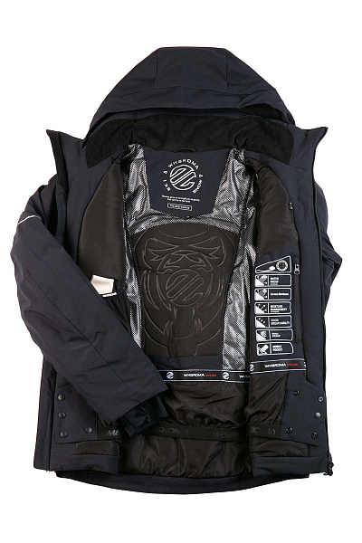 Мужской горнолыжный Костюм WHS Темно-серый, 8783467K1