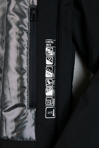 Женская горнолыжная Куртка WHS Черный, 8783237