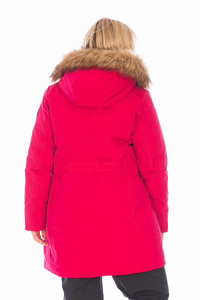 Женская зимняя Парка Lafor Малиновый, 767036