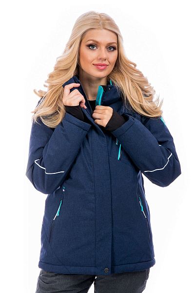 Женская горнолыжная Куртка High Experience Синий, 6980246