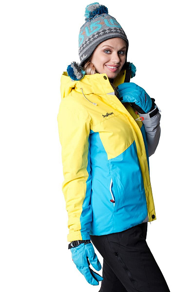 Женская горнолыжная Куртка Bujiwu Желтый, 66871