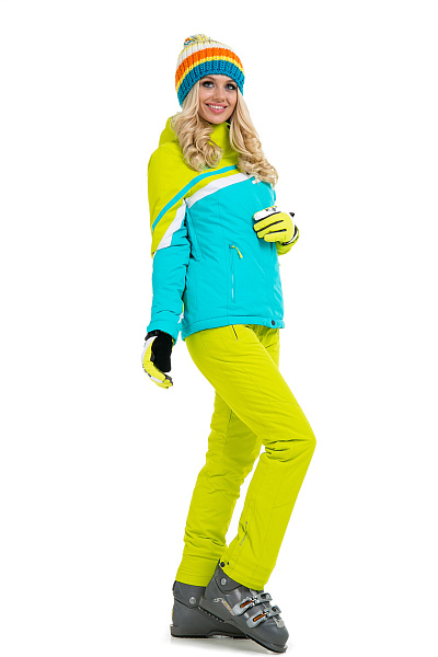 Женский горнолыжный Костюм High Experience Салатовый, 6980174K1