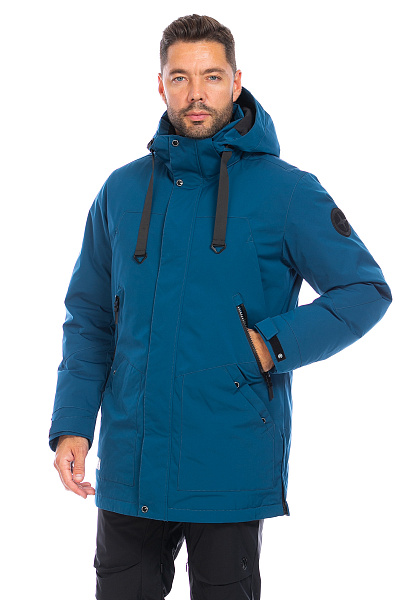 Мужская зимняя Парка WHS Серо-синий, 8783356