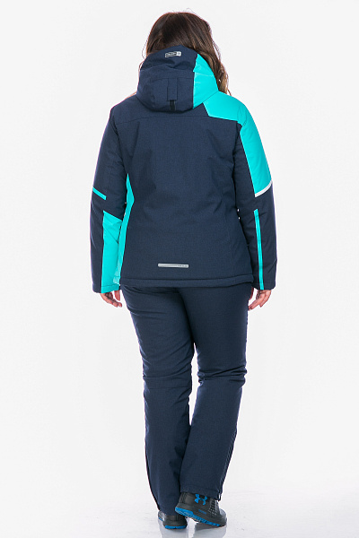 Женский горнолыжный Костюм High Experience Бирюзовый, 6980327K1