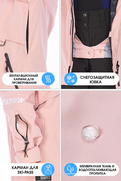 Куртка WHS Розовый, 8783423