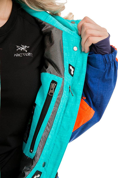 Женский горнолыжный Комбинезон Snow Headquarter Синий, 83819