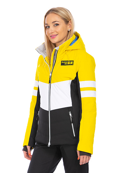 Женская горнолыжная Куртка Running River Желтый, 8278134