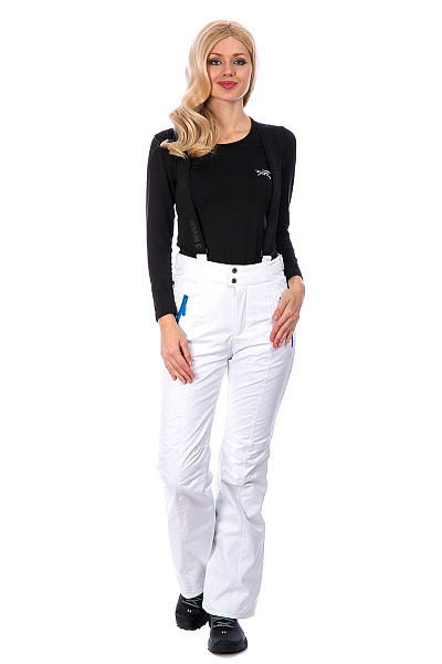 Женские горнолыжные Штаны Running River Белый, 827823