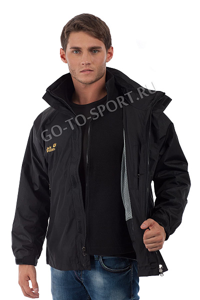 Куртка Jack Wolfskin Черный, 747611