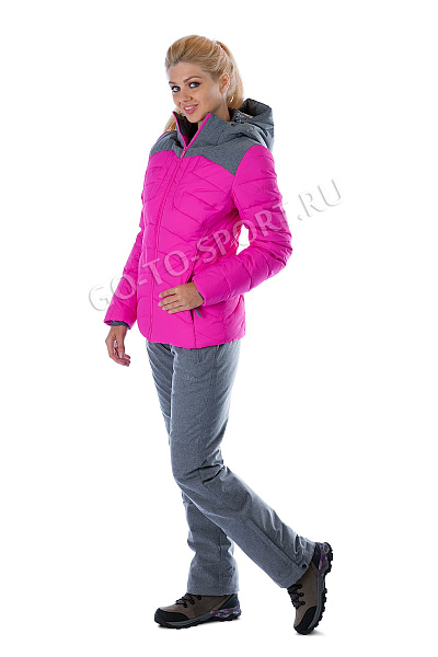 Женский горнолыжный Костюм High Experience Малиновый, 698042K1