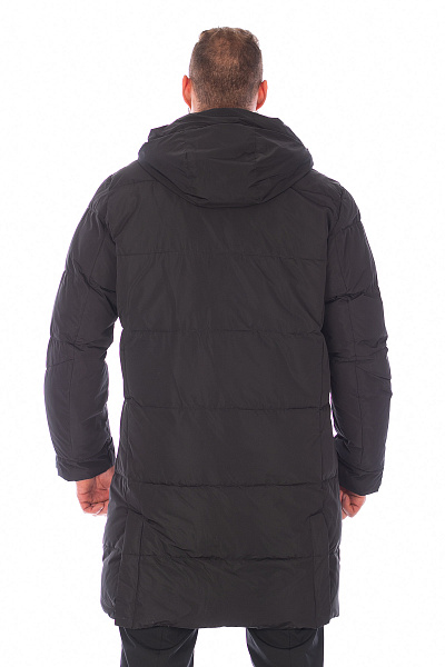 Мужской зимний Пуховик Lafor Черный, 767060