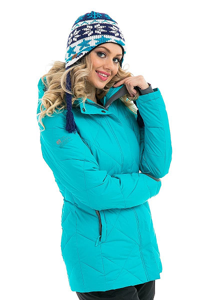 Женская горнолыжная Куртка High Experience Голубой, 6980220