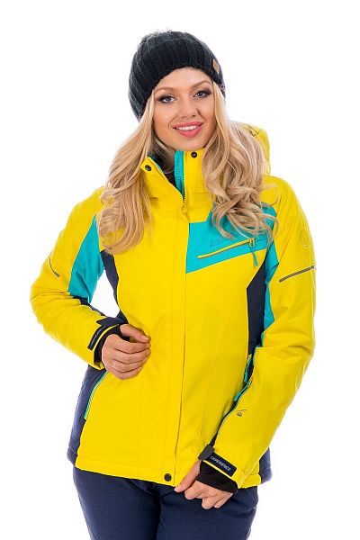 Женская горнолыжная Куртка High Experience Желтый, 6980281