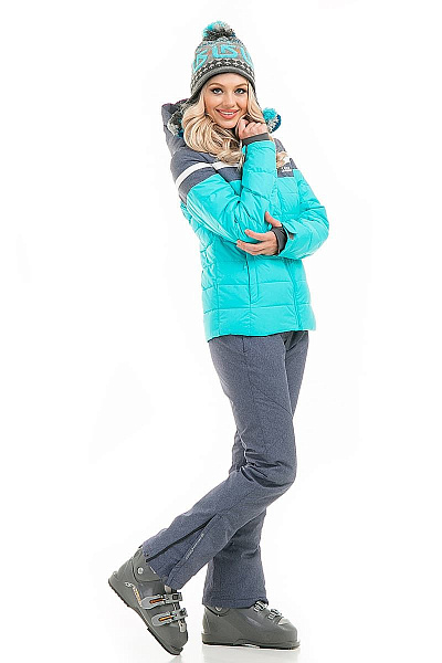 Женский горнолыжный Костюм High Experience Голубой, 6980201K1