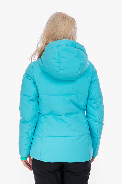 Женский горнолыжный Пуховик WHS Бирюзовый, 8783188