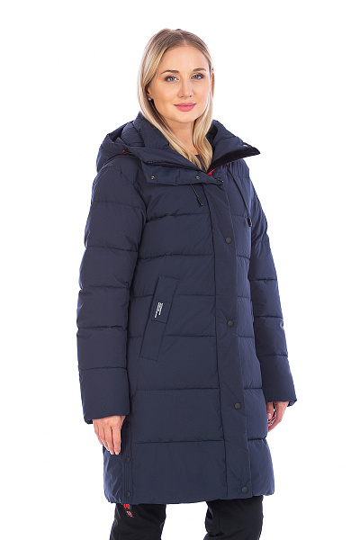 Пуховик WHS Темно-синий, 8783389