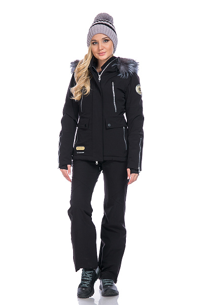 Женский горнолыжный Костюм High Experience Черный, 6980329K2