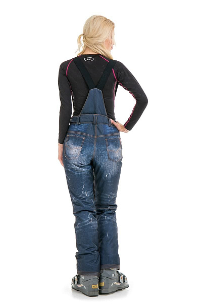 Женские горнолыжные Штаны High Experience Синий, 6980144