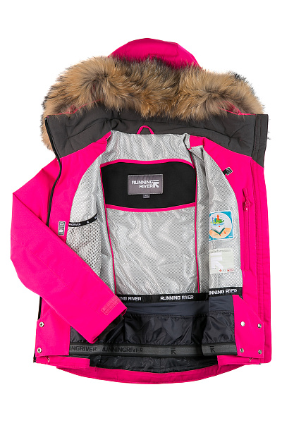 Женская горнолыжная Куртка Running River Розовый, 827882