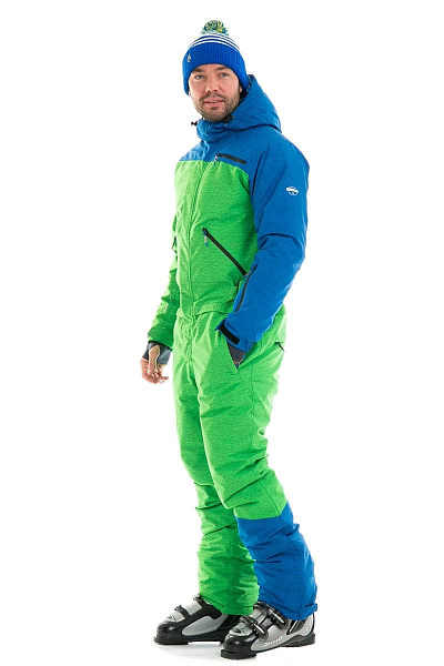 Мужской горнолыжный Комбинезон Snow Headquarter Зеленый, 83817