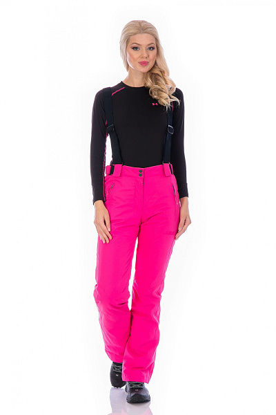 Женские горнолыжные Штаны High Experience Малиновый, 6980236