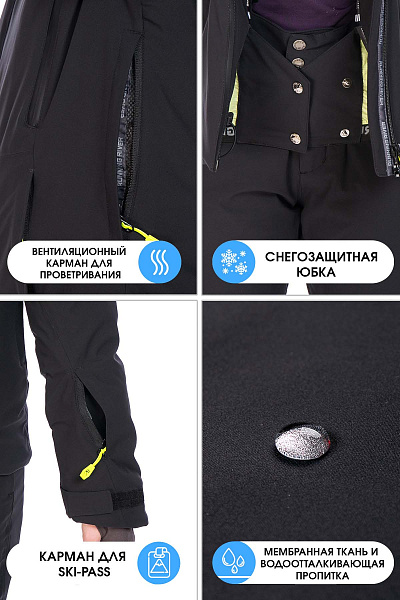 Куртка Running River Черный, 8278147