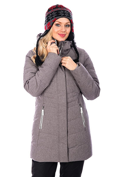 Женский зимний Пуховик High Experience Серый, 6980291