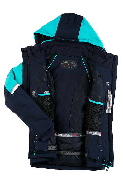 Женский горнолыжный Костюм High Experience Бирюзовый, 6980310K2