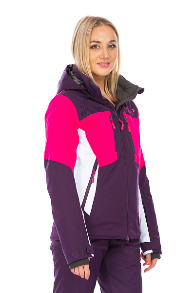Женская горнолыжная Куртка Running River Фиолетовый, 8278130