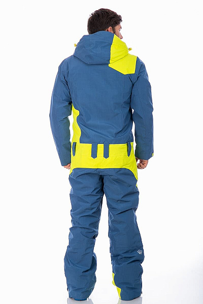 Мужской горнолыжный Комбинезон Snow Headquarter Салатовый, 838115