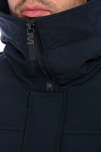 Мужской зимний Пуховик WHS Темно-синий, 8783200