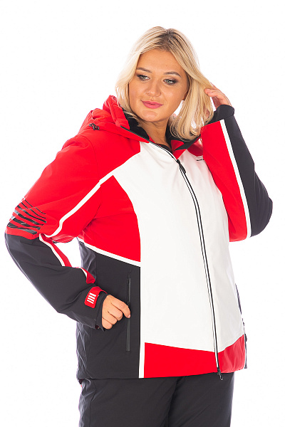 Женская горнолыжная Куртка WHS Белый, 8783359