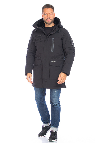 Парка WHS Черный, 8783456