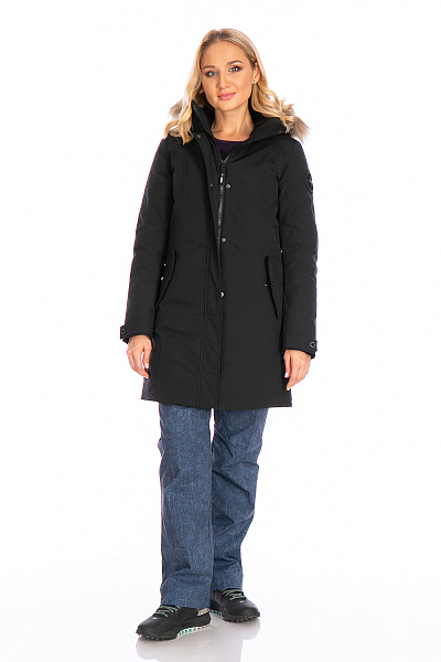 Женская зимняя Парка Lafor Черный, 767036