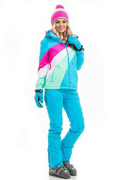 Женский горнолыжный Костюм High Experience Мятный, 6980205K1
