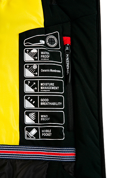 Мужская горнолыжная Куртка WHS Темно-серый, 8783318