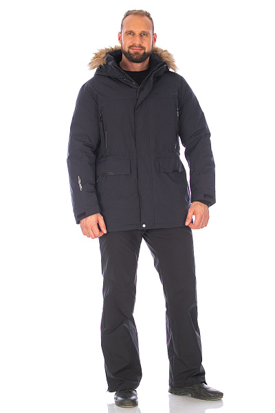 Мужской зимний Костюм Lafor Темно-серый, 767066K1